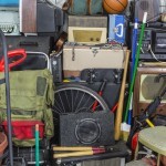 Killing the Clutter, lots of old items stuffed in a garage