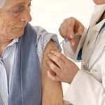 Senior Woman Getting a Shot
