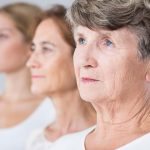 Three generations of women