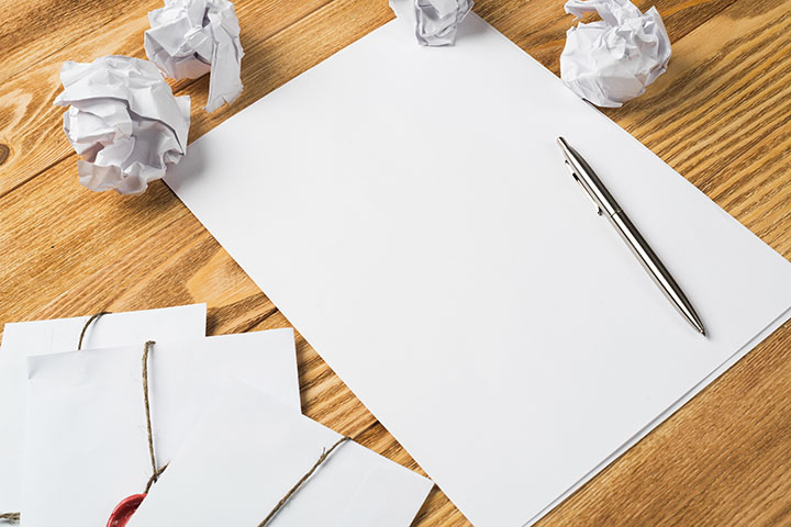 writing a letter