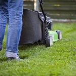 Mowing Lawn