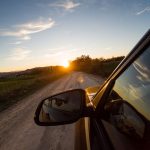 Watch the sunset while you drive